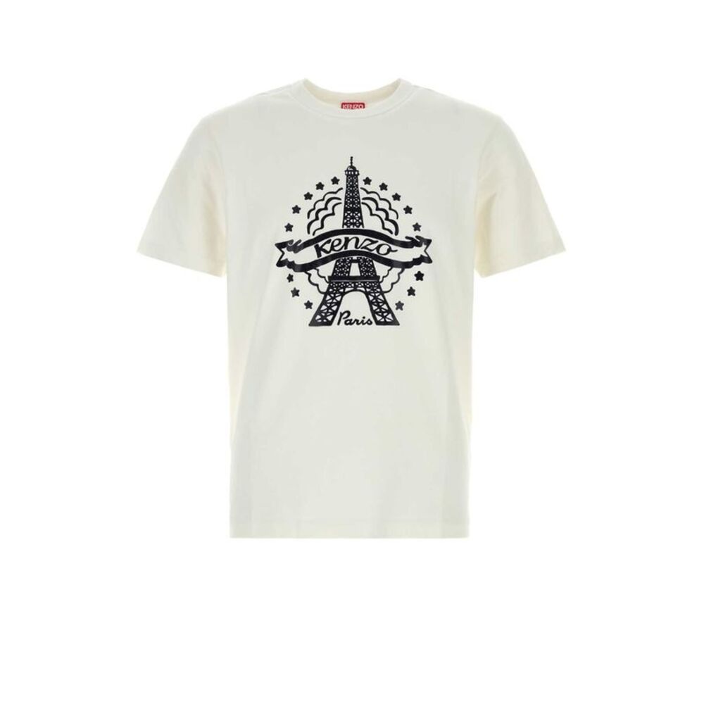 Kenzo Men White Cotton T-Shirt